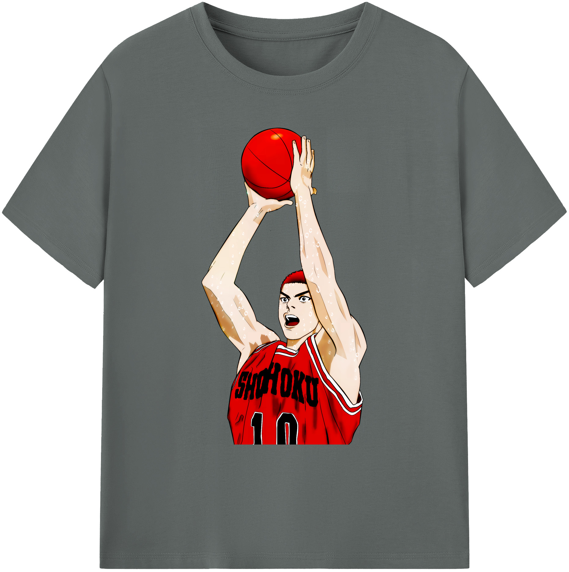 （画像用） SLAM DUNK／スラムダンク 綿100％ メンズ半袖Tシャツ｜肌触りやわらか＆通気性